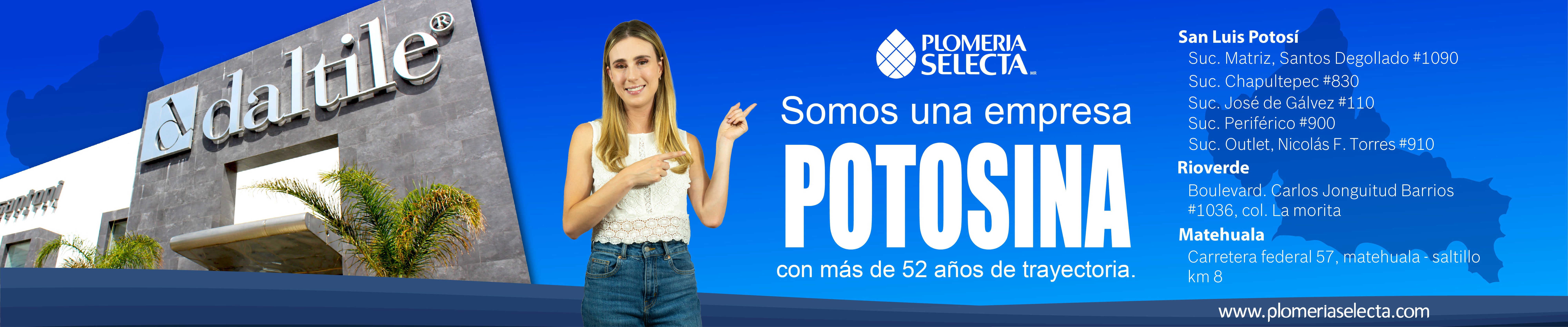 Plomeria selecta banners